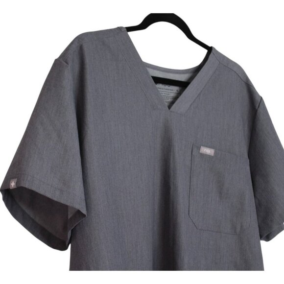 Figs Chisec Three Pocket Scrub Top  Graphite Gray Men’s Size XL - Picture 5 of 7